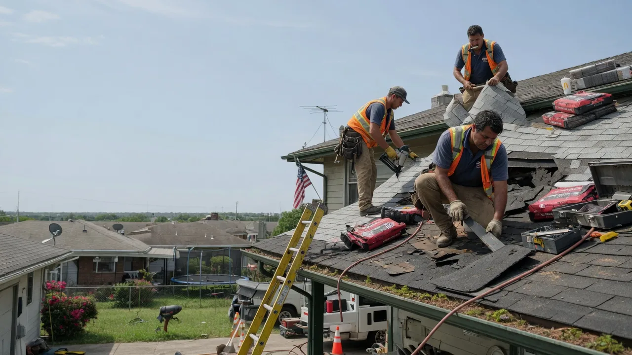 Roof Repair in Sherman, TX near me